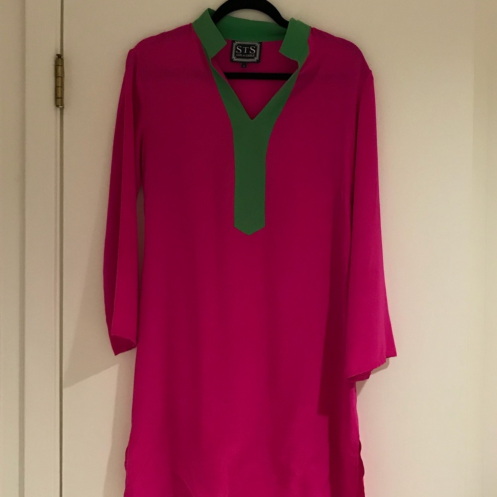 Silk Sail to Sable Dress